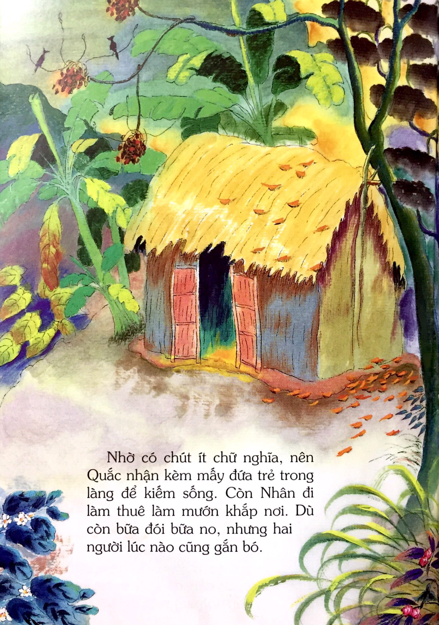 tranh truyện dân gian việt nam - sự tích chim cuốc (tái bản 2023)