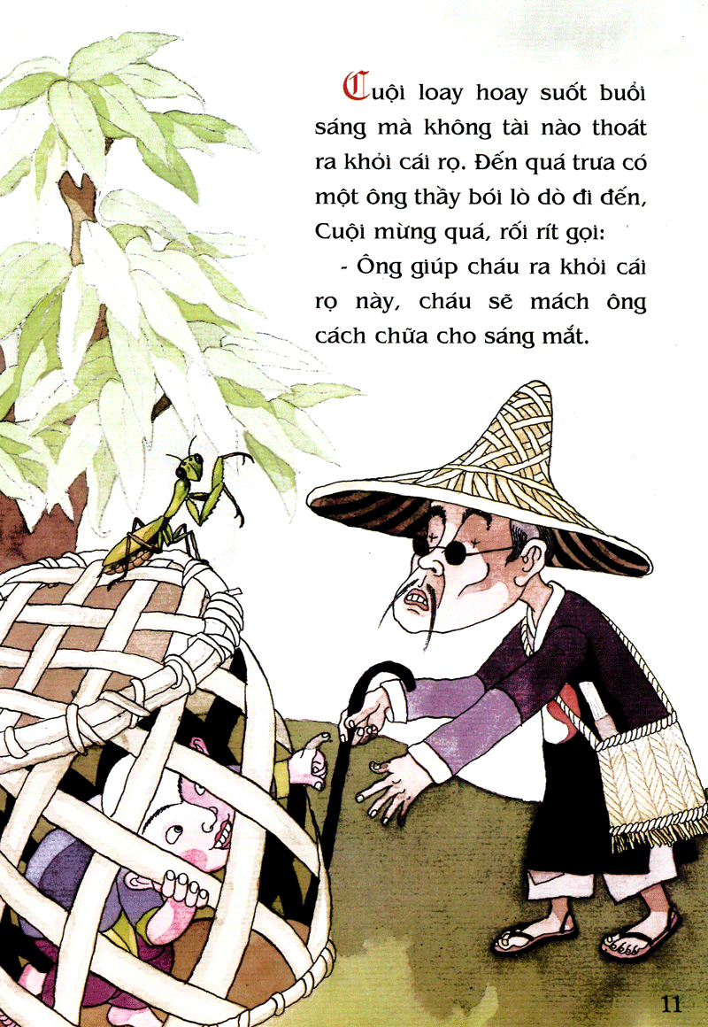 tranh truyện dân gian việt nam - sự tích chú cuội cung trăng (tái bản 2023)