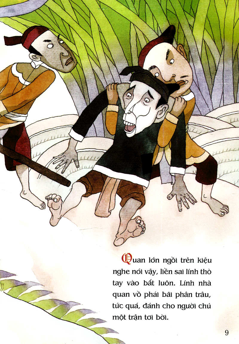 tranh truyện dân gian việt nam - sự tích chú cuội cung trăng (tái bản 2023)