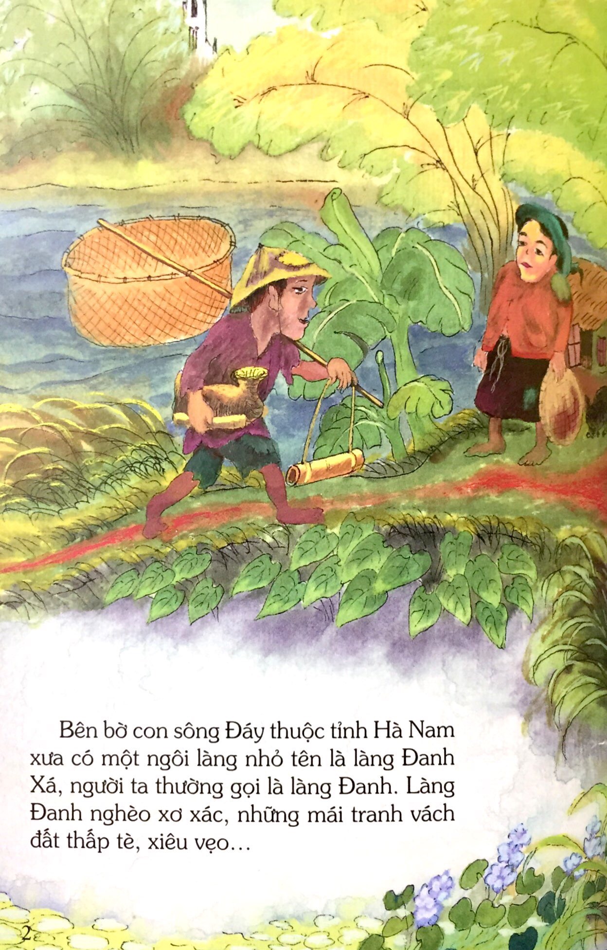 tranh truyện dân gian việt nam - sự tích chùa bà đanh (tái bản 2023)