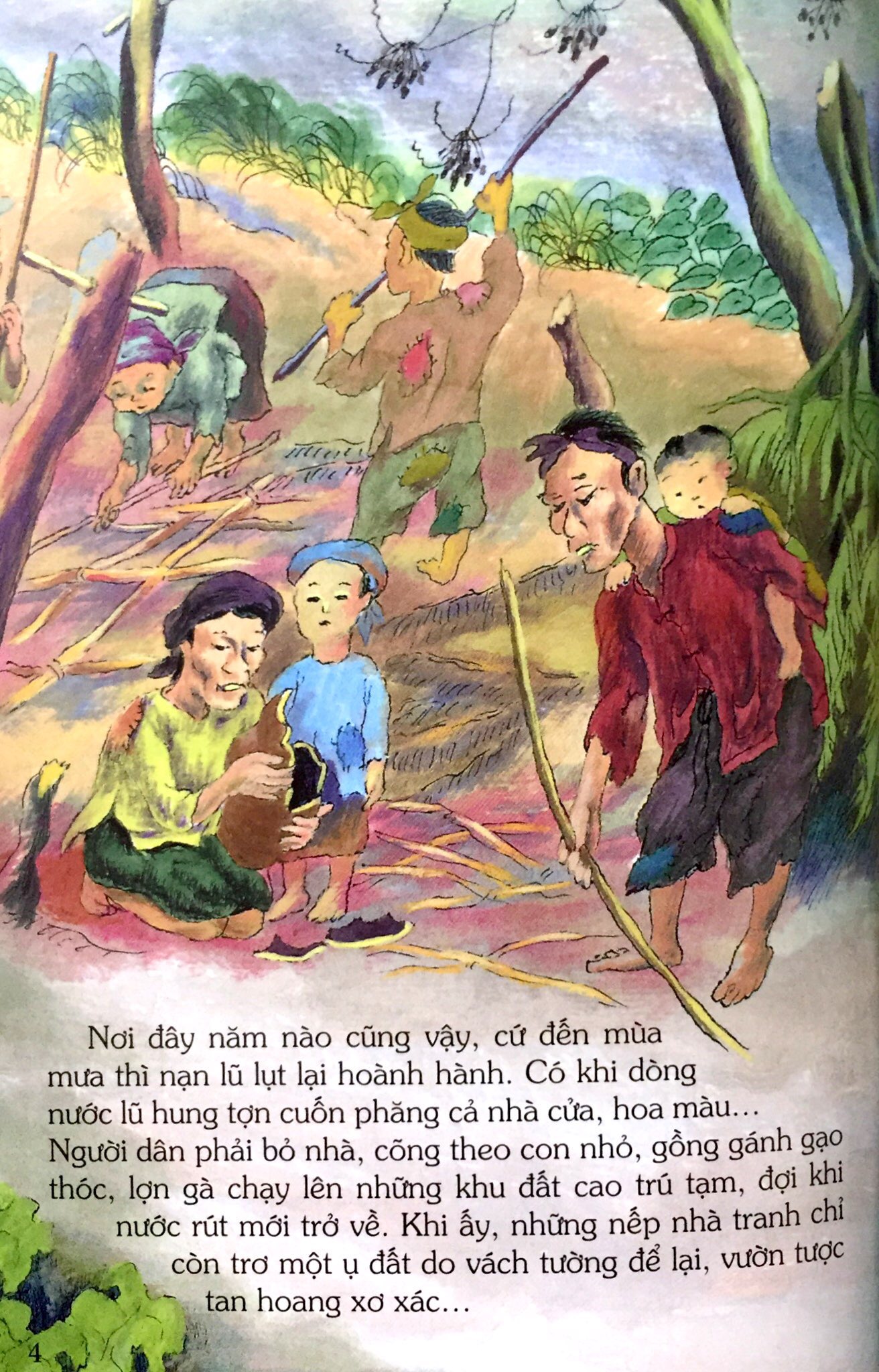 tranh truyện dân gian việt nam - sự tích chùa bà đanh (tái bản 2023)