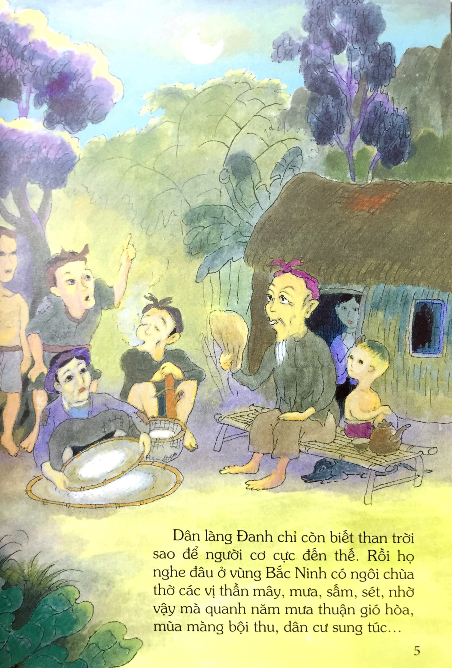 tranh truyện dân gian việt nam - sự tích chùa bà đanh (tái bản 2023)