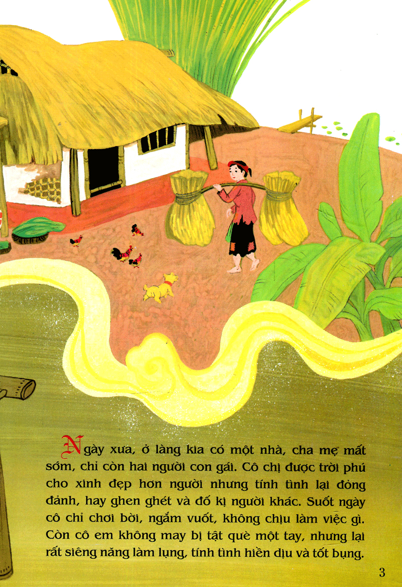 tranh truyện dân gian việt nam - sự tích con cóc (tái bản 2023)