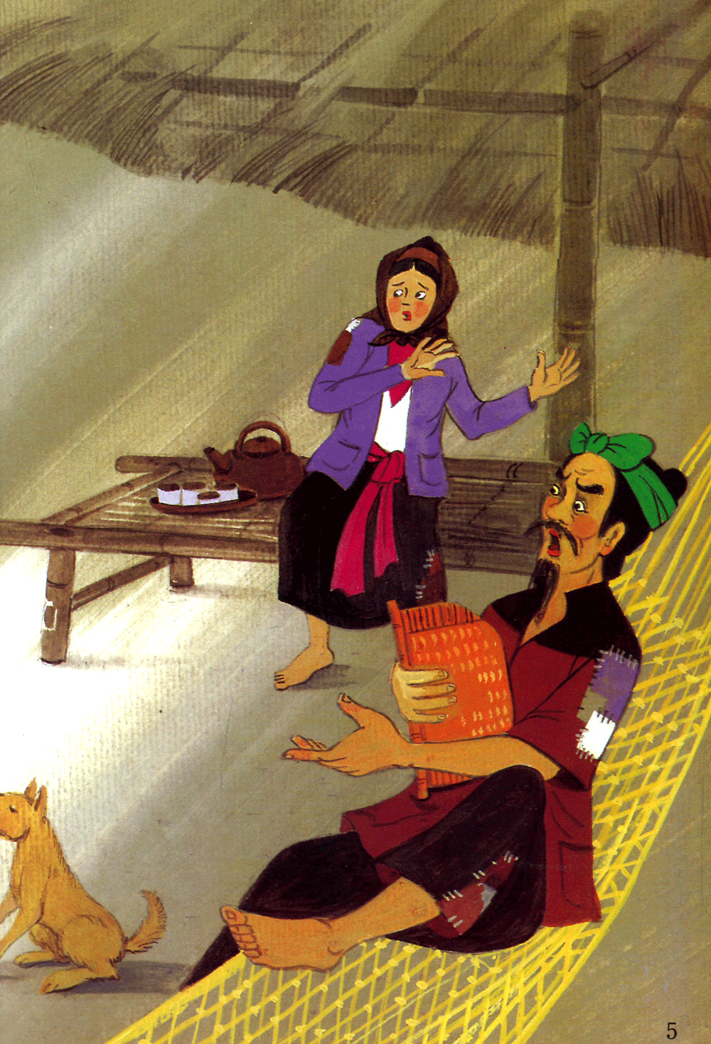 tranh truyện dân gian việt nam - sự tích con dã tràng (tái bản 2023)