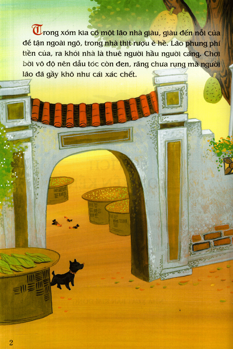 tranh truyện dân gian việt nam - sự tích con kền kền (tái bản 2024)