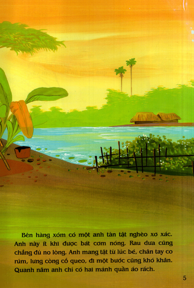 tranh truyện dân gian việt nam - sự tích con kền kền (tái bản 2024)