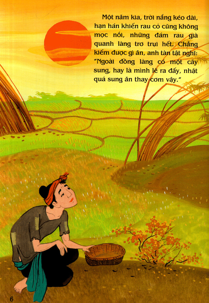 tranh truyện dân gian việt nam - sự tích con kền kền (tái bản 2024)