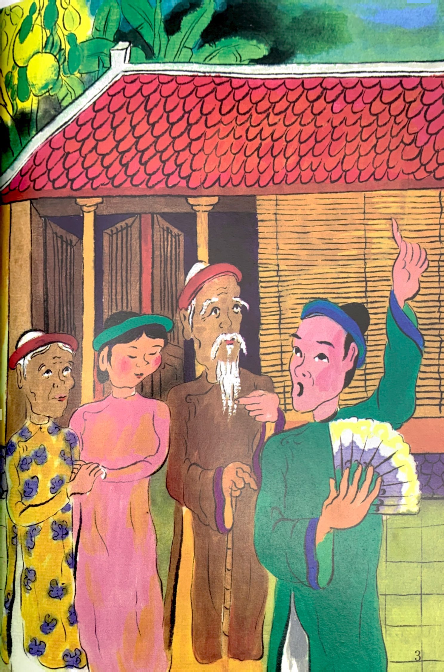 tranh truyện dân gian việt nam - sự tích con thạch sùng (tái bản 2023)