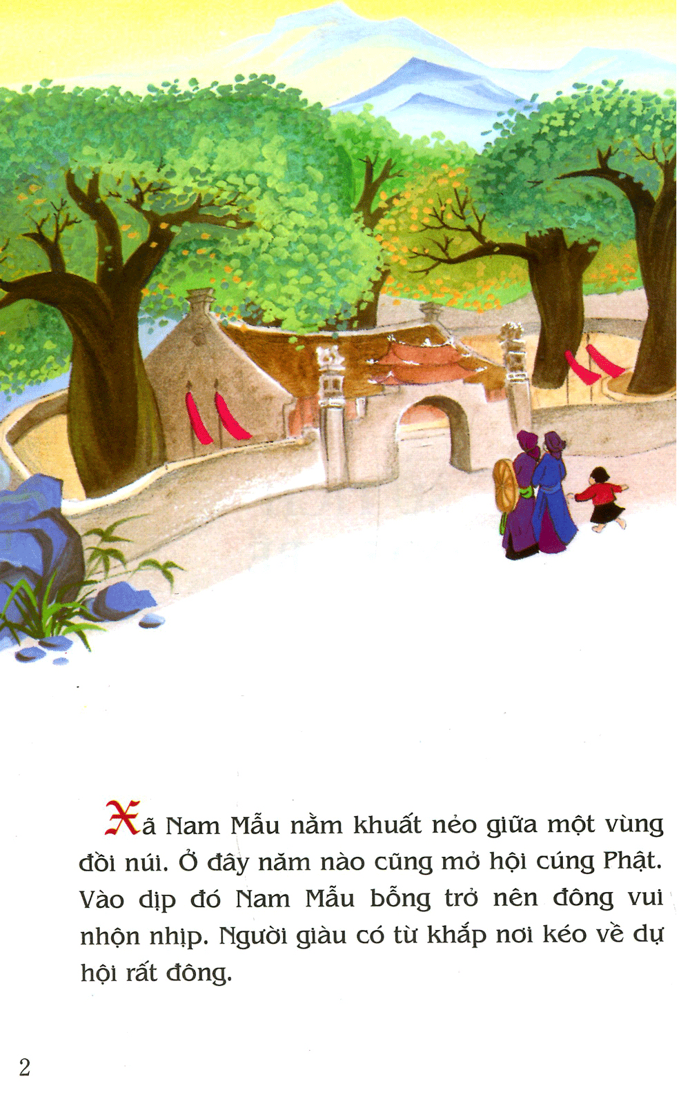 tranh truyện dân gian việt nam - sự tích hồ ba bể (tái bản 2023)