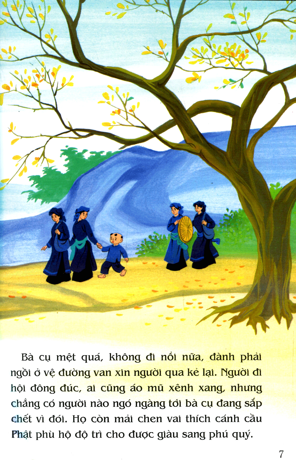 tranh truyện dân gian việt nam - sự tích hồ ba bể (tái bản 2023)