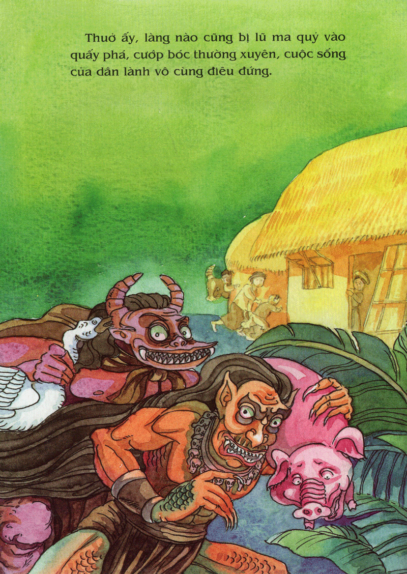 tranh truyện dân gian việt nam - sự tích hoa đào, hoa mai (tái bản 2024)