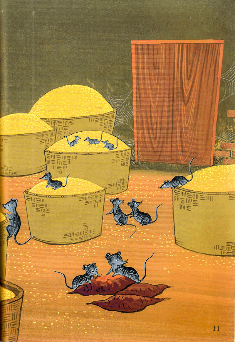 tranh truyện dân gian việt nam - sự tích mèo ghét chuột (tái bản 2023)