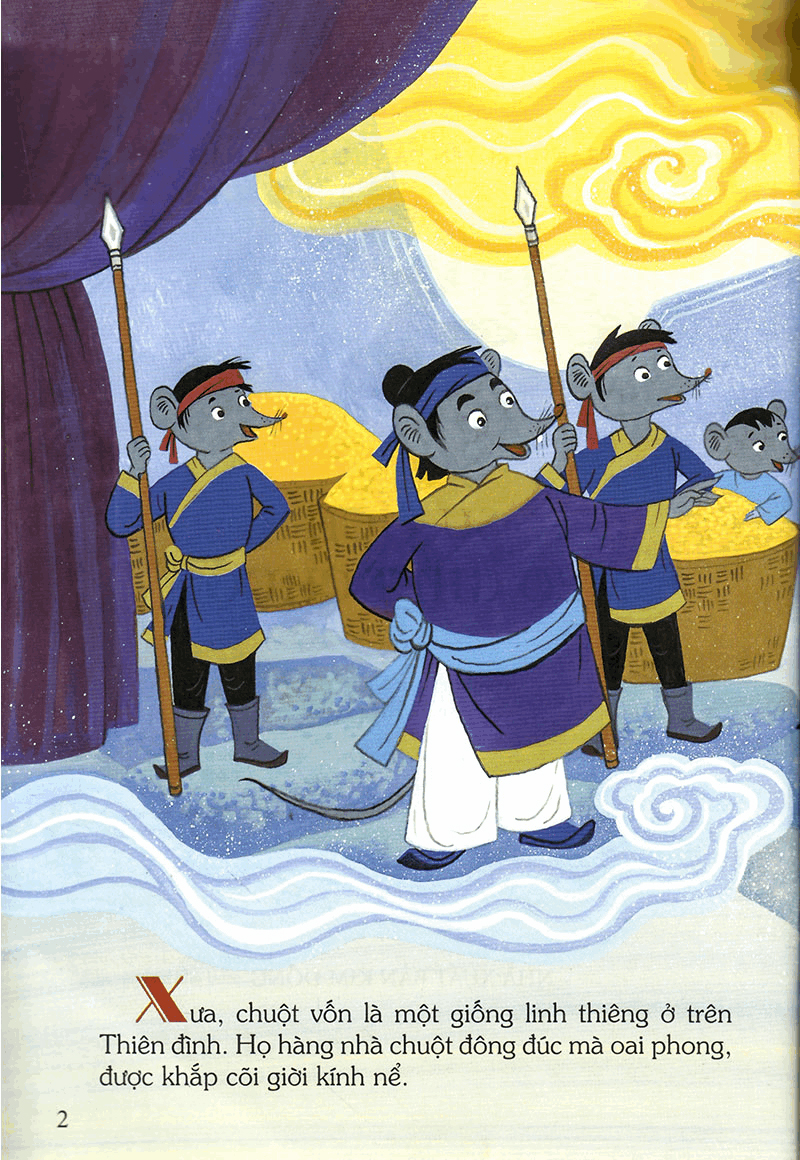 tranh truyện dân gian việt nam - sự tích mèo ghét chuột (tái bản 2023)