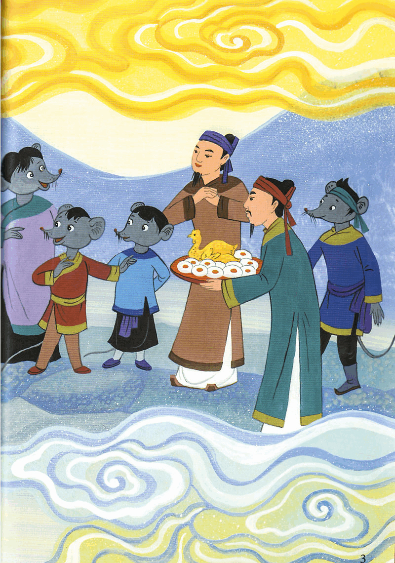 tranh truyện dân gian việt nam - sự tích mèo ghét chuột (tái bản 2023)