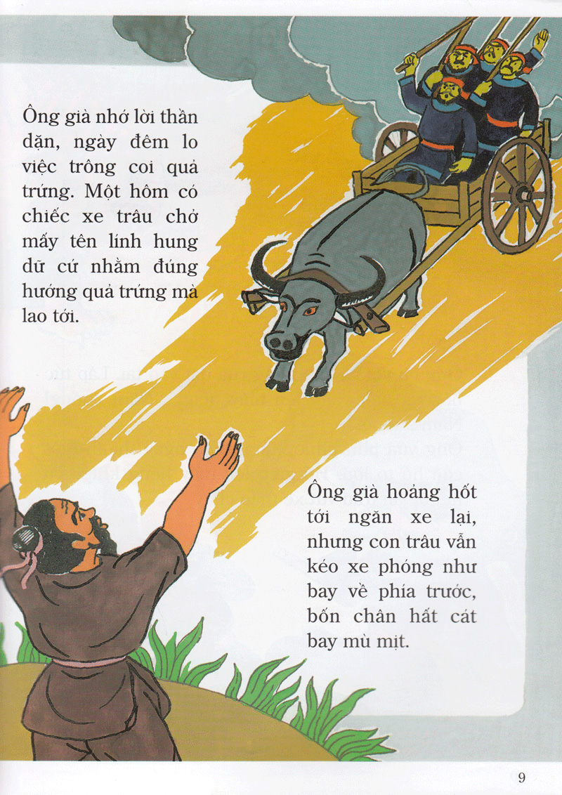 tranh truyện dân gian việt nam - sự tích núi ngũ hành (tái bản 2024)