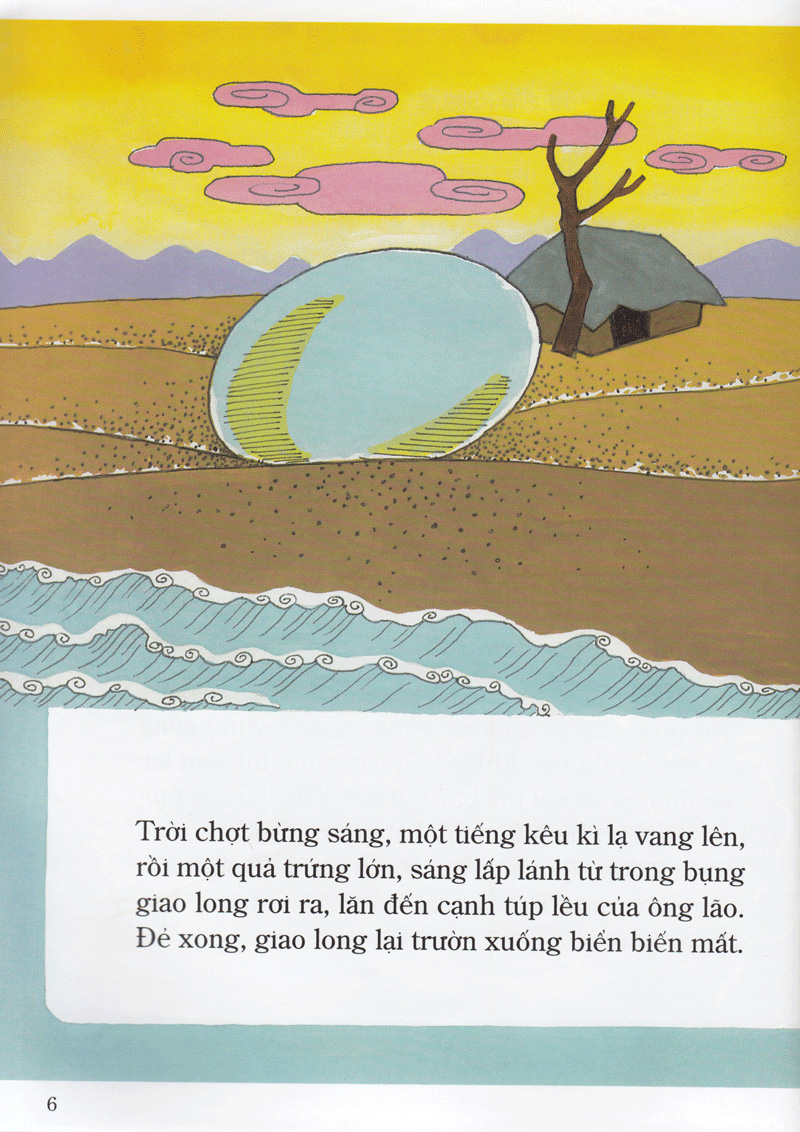 tranh truyện dân gian việt nam - sự tích núi ngũ hành (tái bản 2024)