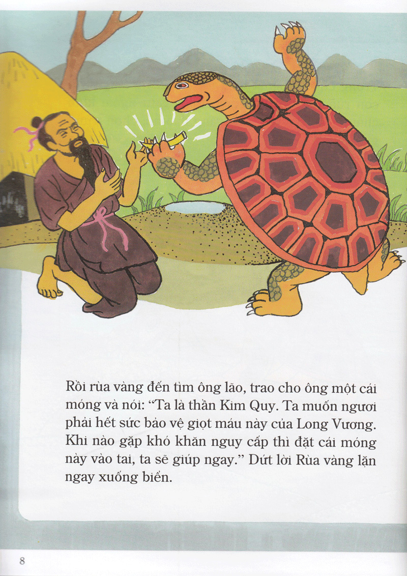 tranh truyện dân gian việt nam - sự tích núi ngũ hành (tái bản 2024)