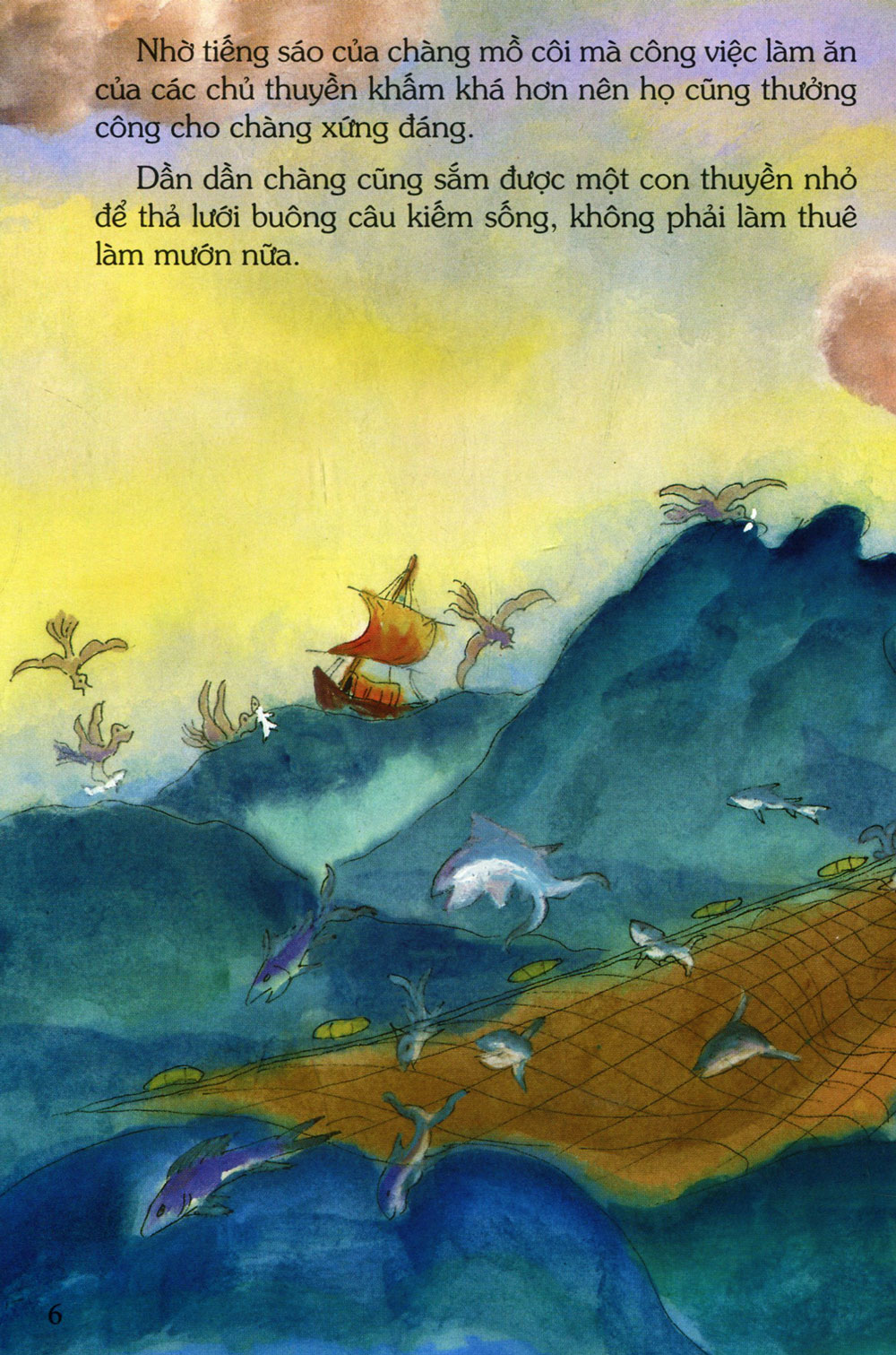 tranh truyện dân gian việt nam - sự tích núi vàng (tái bản 2023)