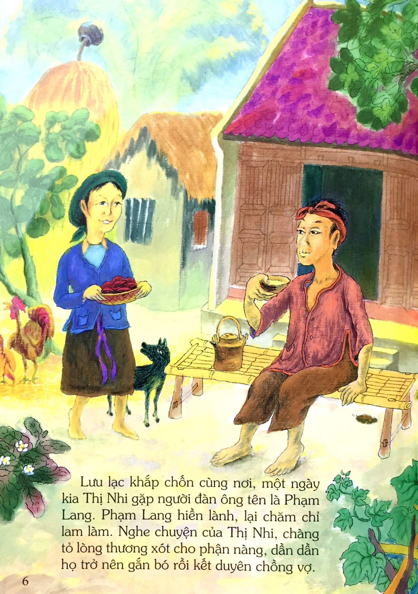 tranh truyện dân gian việt nam - sự tích ông công ông táo (tái bản 2023)