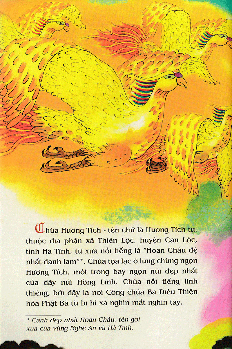 tranh truyện dân gian việt nam - sự tích phật bà quan âm (tái bản 2023)