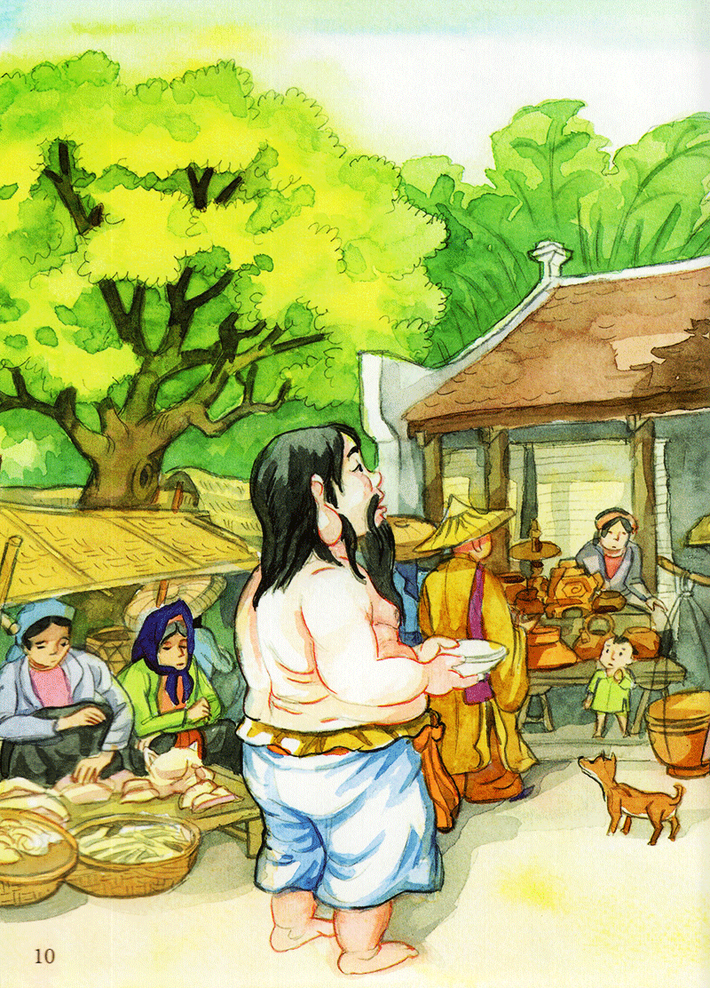 tranh truyện dân gian việt nam - sự tích thần tài (tái bản 2023)