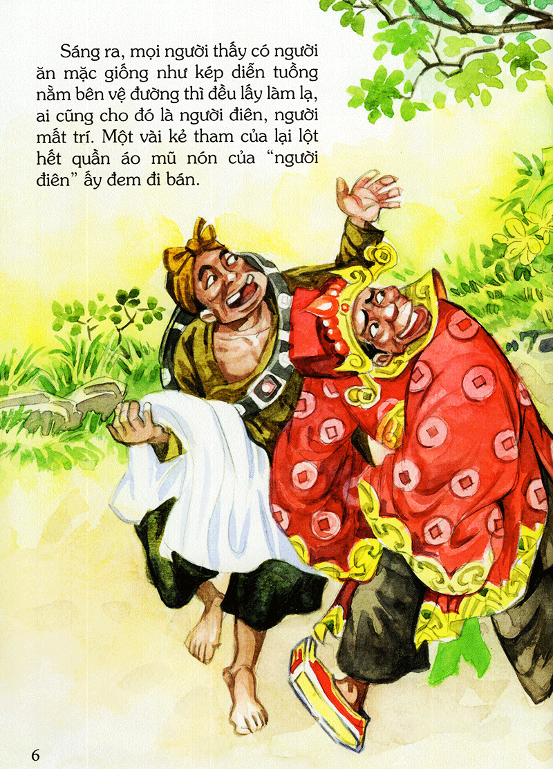 tranh truyện dân gian việt nam - sự tích thần tài (tái bản 2023)