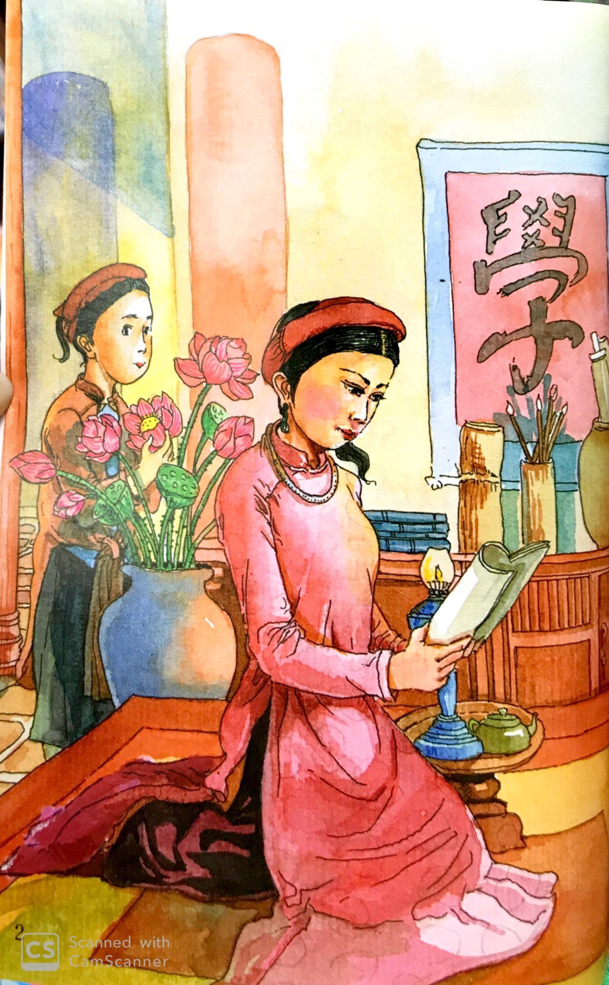 tranh truyện dân gian việt nam - sự tích tháp báo ân (tái bản 2024)