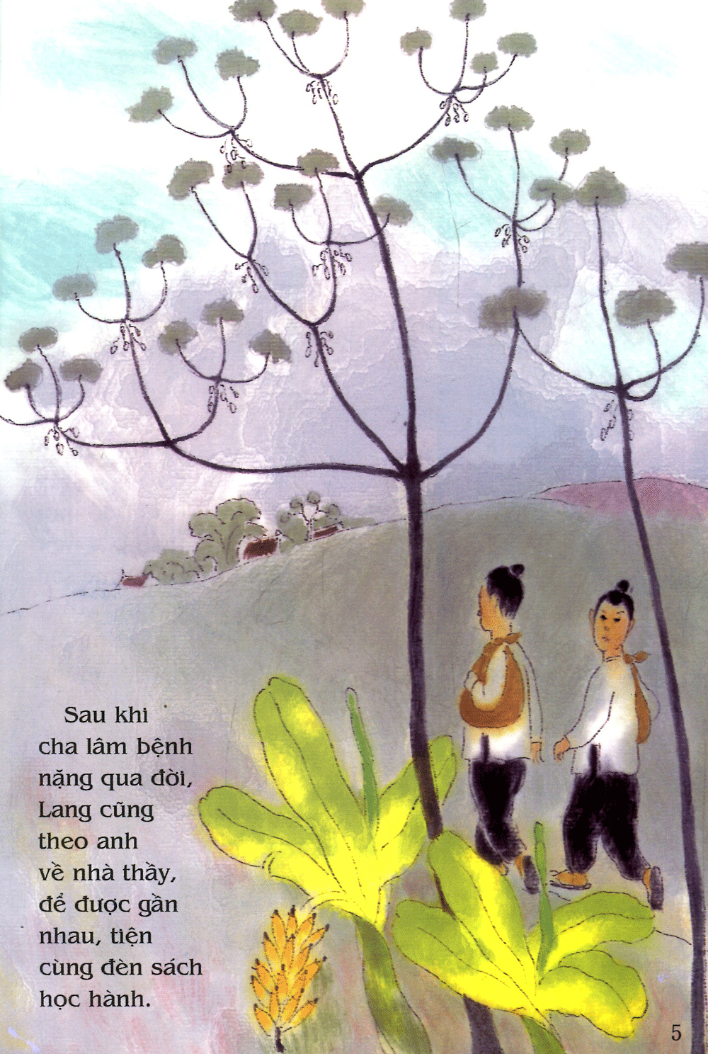 tranh truyện dân gian việt nam - sự tích trầu cau (tái bản 2023)