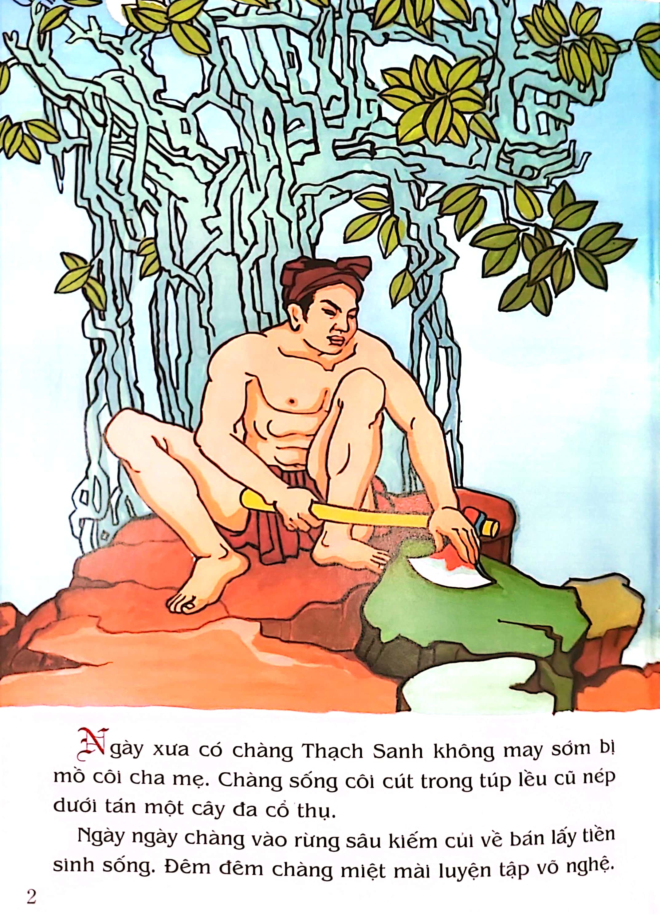 tranh truyện dân gian việt nam - thạch sanh (tái bản 2023)