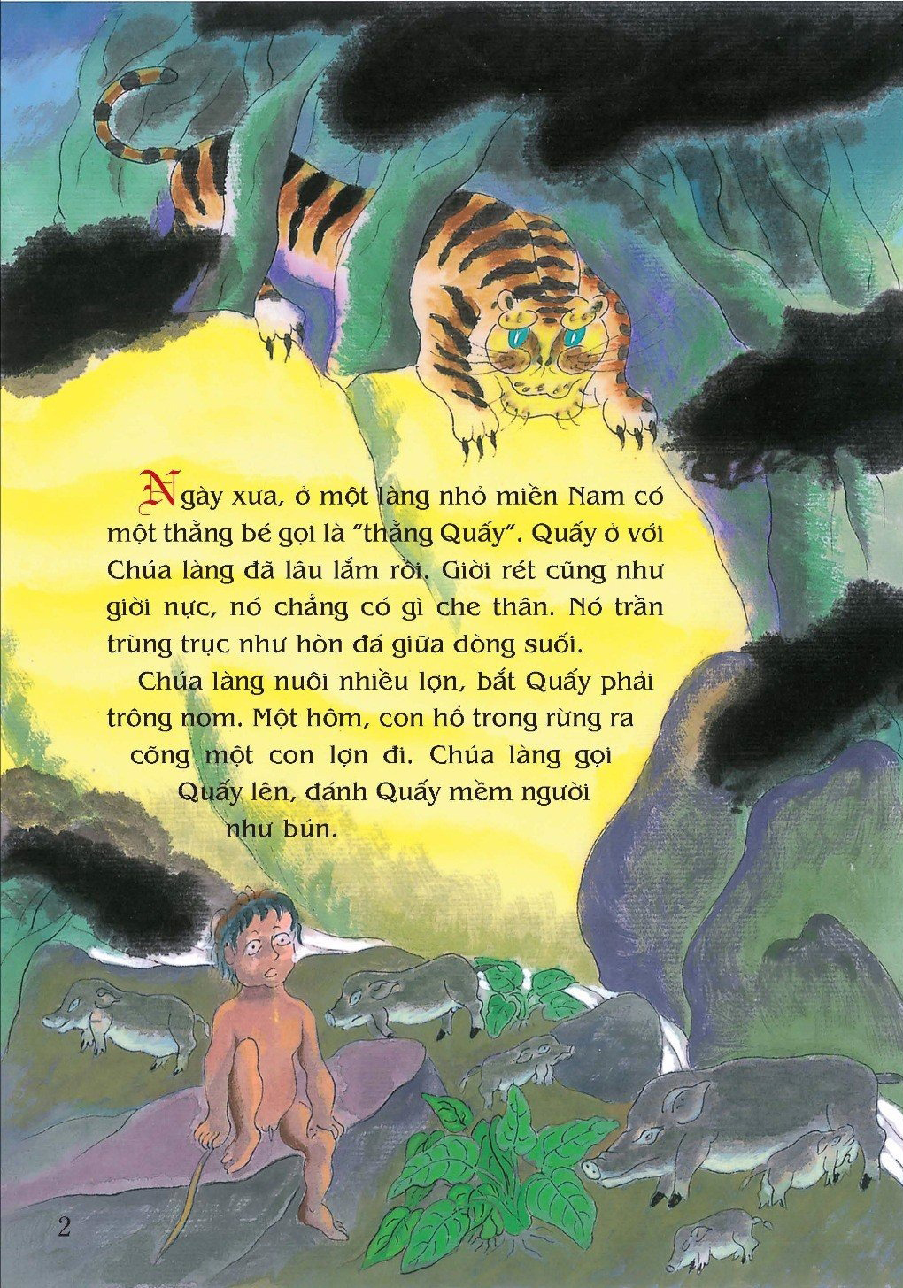 tranh truyện dân gian việt nam - thằng quấy (tái bản 2023)