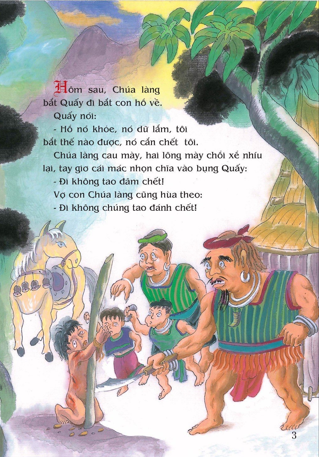 tranh truyện dân gian việt nam - thằng quấy (tái bản 2023)