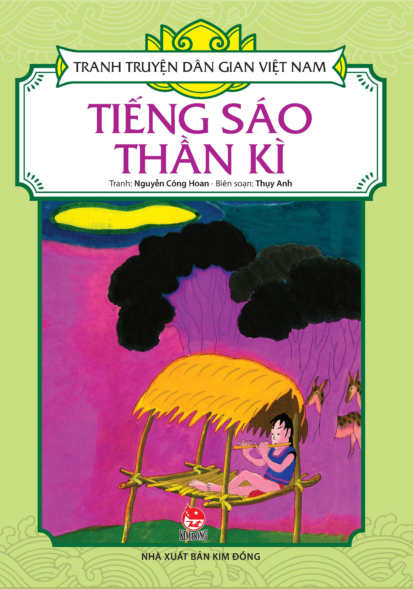 tranh truyện dân gian việt nam - tiếng sáo thần kì (tái bản 2024)
