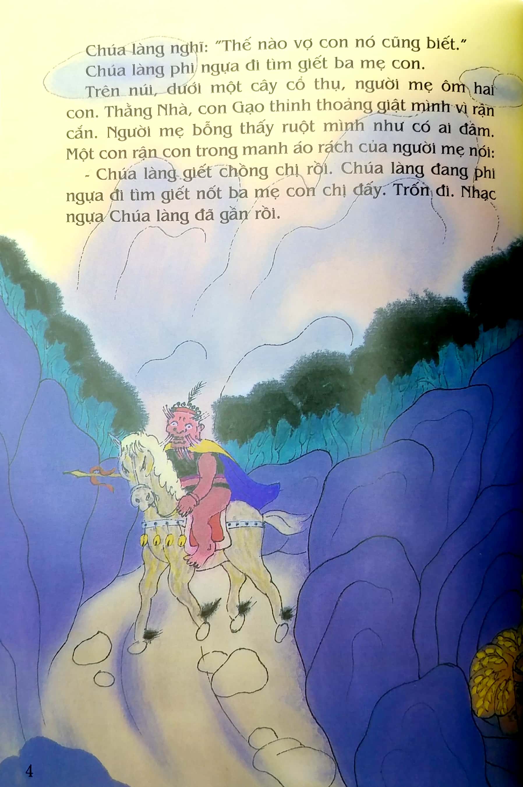 tranh truyện dân gian việt nam - tìm mẹ (tái bản 2023)