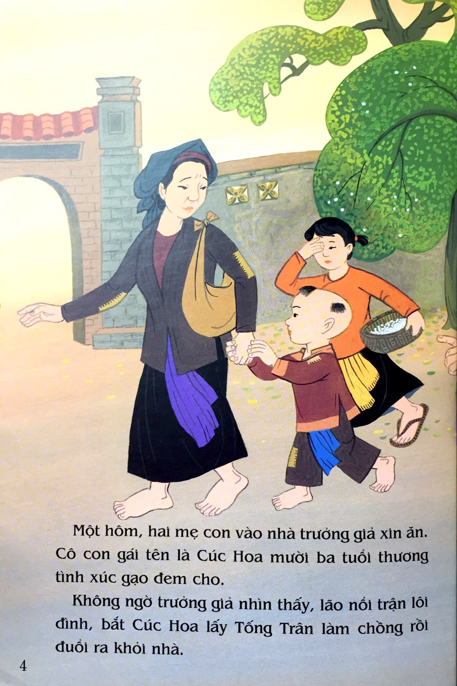 tranh truyện dân gian việt nam - tống trân cúc hoa (tái bản 2023)