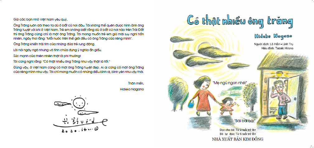 tranh truyện ehon - bé học kỹ năng quan sát - có thật nhiều ông trăng (từ 3 - 4 tuổi)