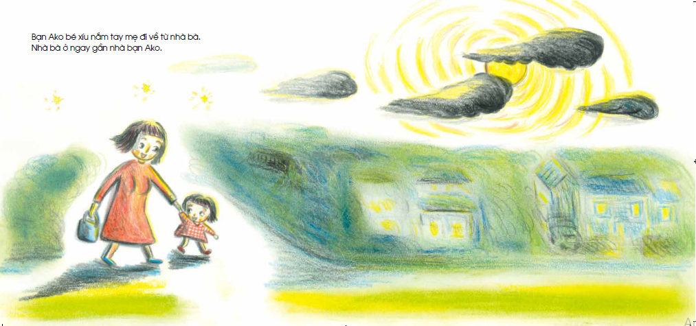 tranh truyện ehon - bé học kỹ năng quan sát - có thật nhiều ông trăng (từ 3 - 4 tuổi)