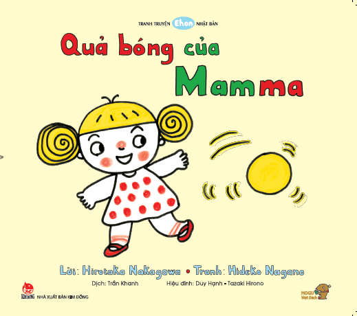 tranh truyện ehon - bé học kỹ năng sống - quả bóng của mamma (từ 1 - 6 tuổi)