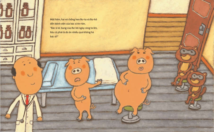 tranh truyện ehon nhật bản - bác sĩ an-tôn - em bé đây (tái bản 2023)