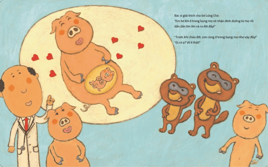 tranh truyện ehon nhật bản - bác sĩ an-tôn - em bé đây (tái bản 2023)