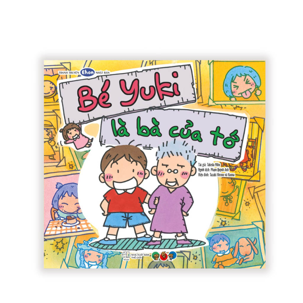 tranh truyện ehon nhật bản - bé yuki là bà của tớ