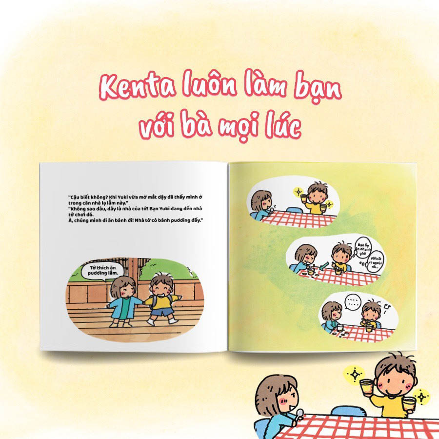 tranh truyện ehon nhật bản - bé yuki là bà của tớ