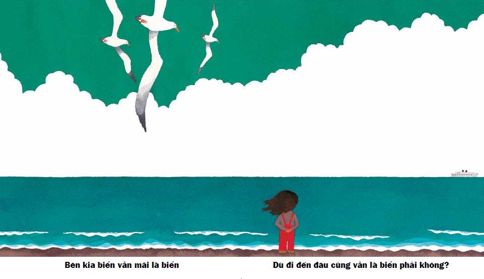 tranh truyện ehon nhật bản - bên kia biển (từ 1 - 6 tuổi)