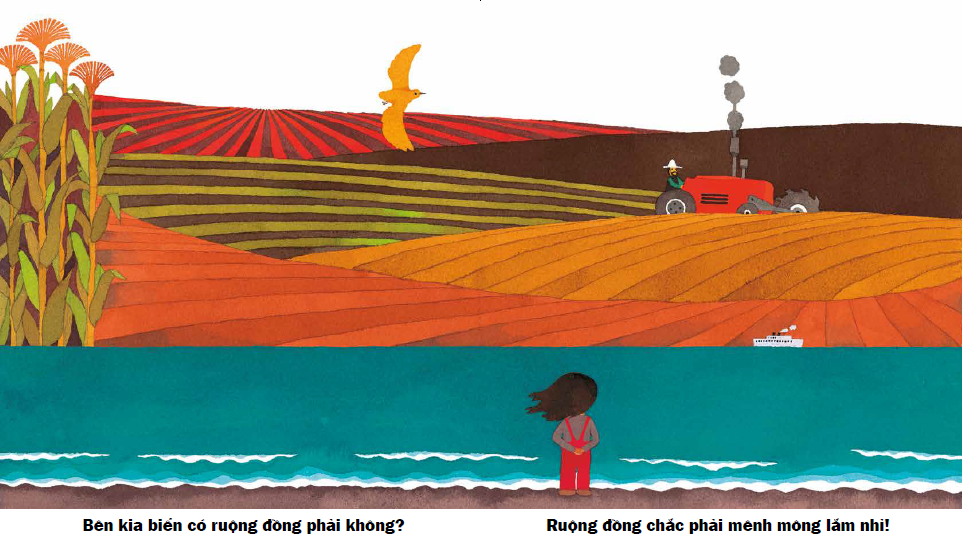 tranh truyện ehon nhật bản - bên kia biển (từ 1 - 6 tuổi)