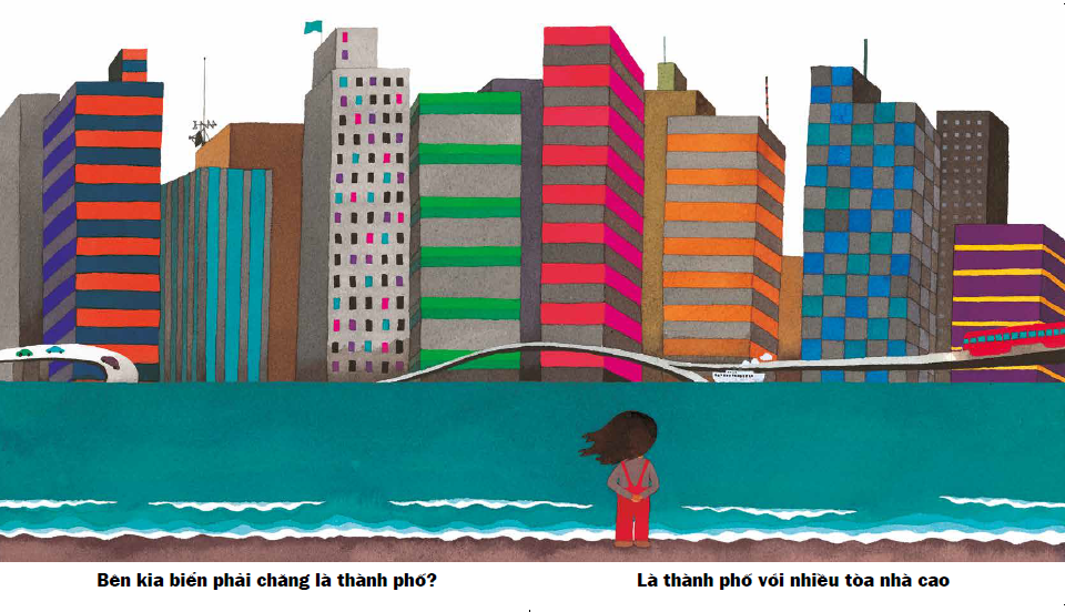 tranh truyện ehon nhật bản - bên kia biển (từ 1 - 6 tuổi)