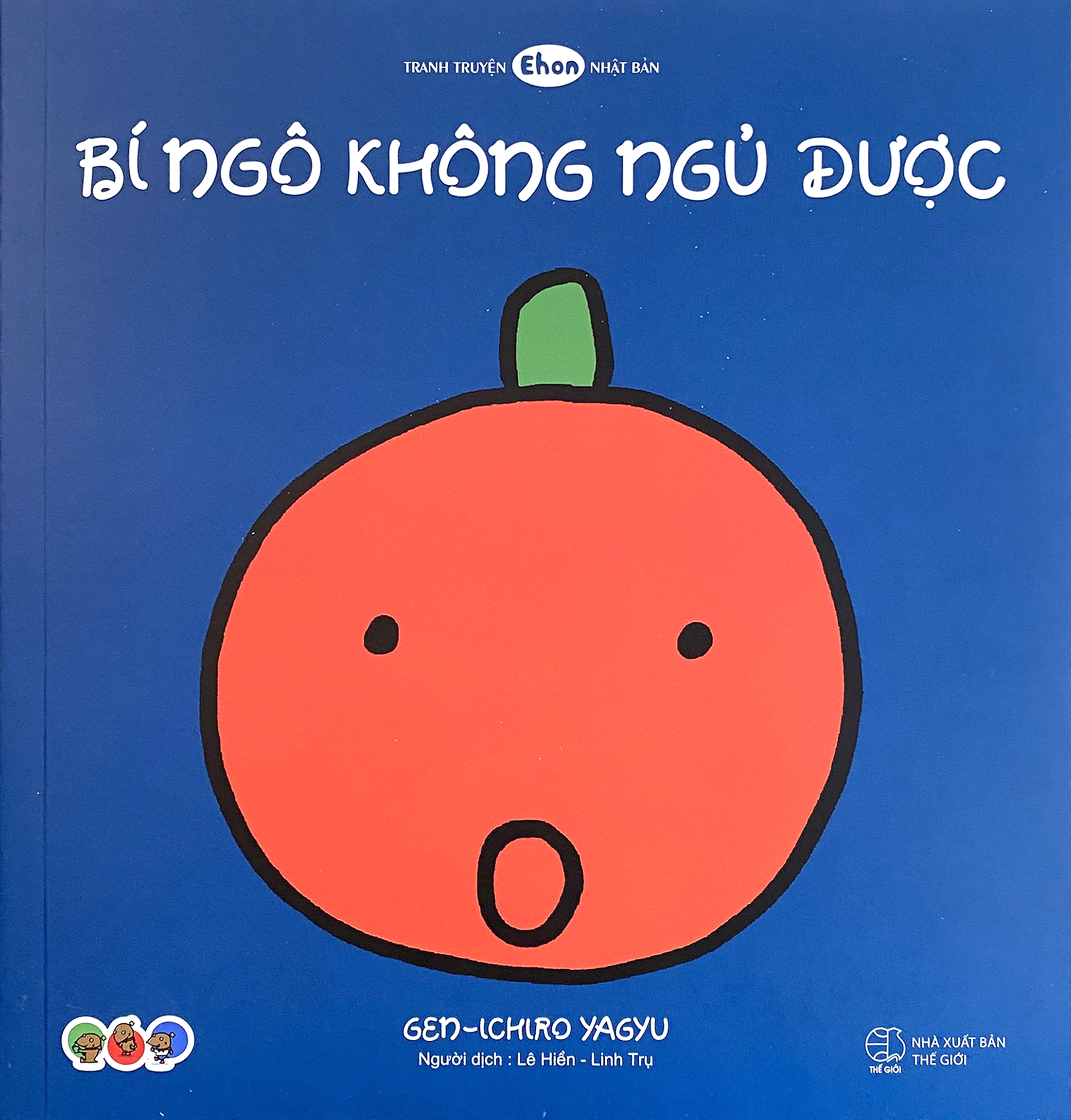 tranh truyện ehon nhật bản - bí ngô không ngủ được (tái bản 2023)