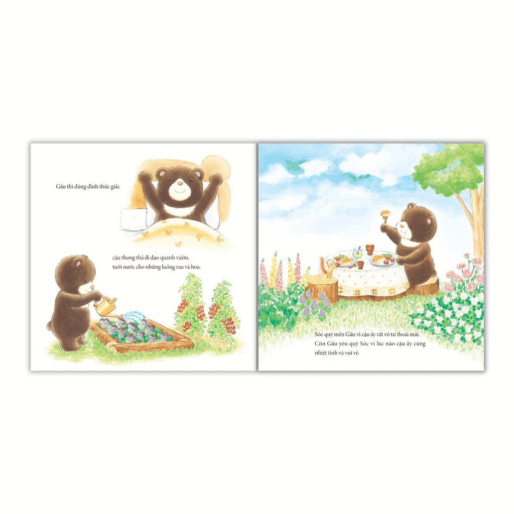 Tranh Truyen Ehon Nhat Ban - Cam On Cau Vi Da Luon Ben To