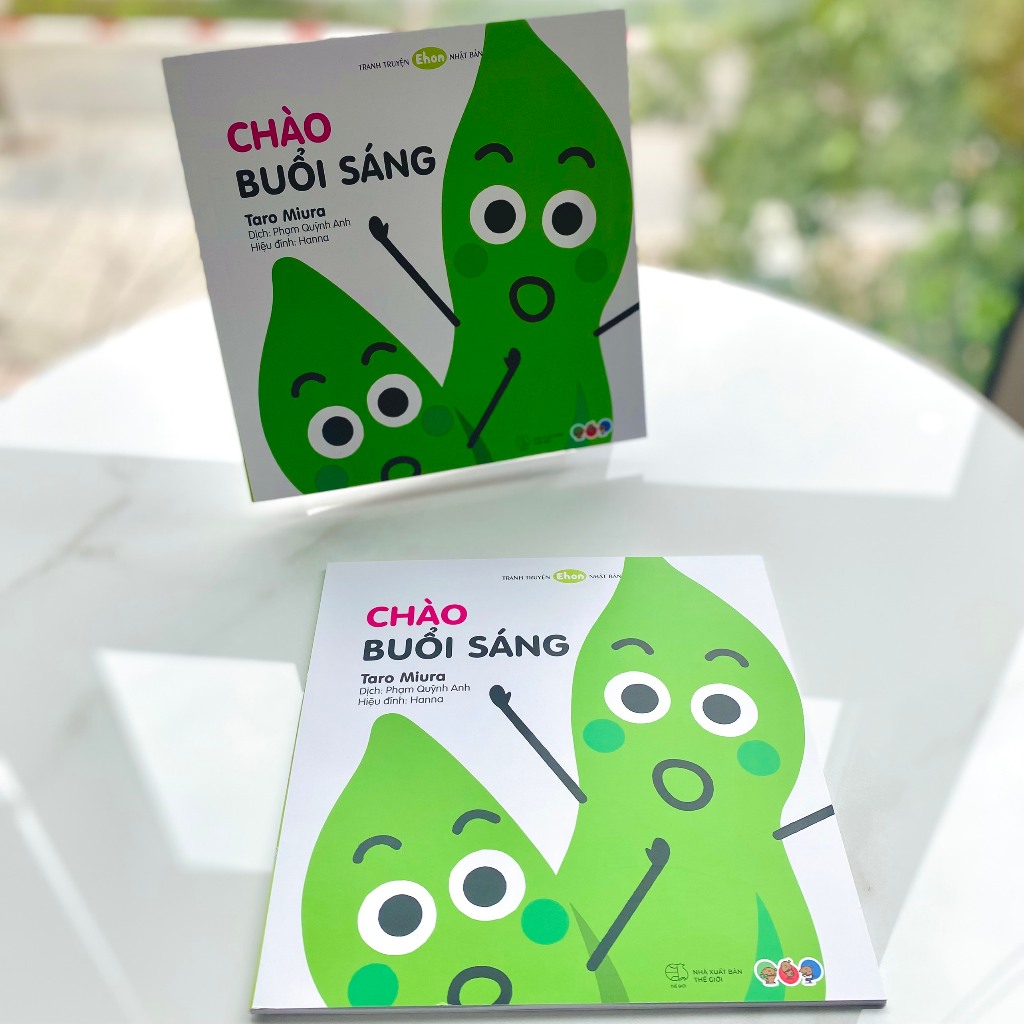 tranh truyện ehon nhật bản - chào buổi sáng