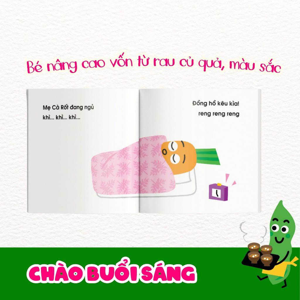 tranh truyện ehon nhật bản - chào buổi sáng