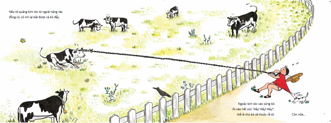 tranh truyện ehon nhật bản - machan tóc dài (dành cho bé từ 1-6 tuổi) (tái bản 2022)