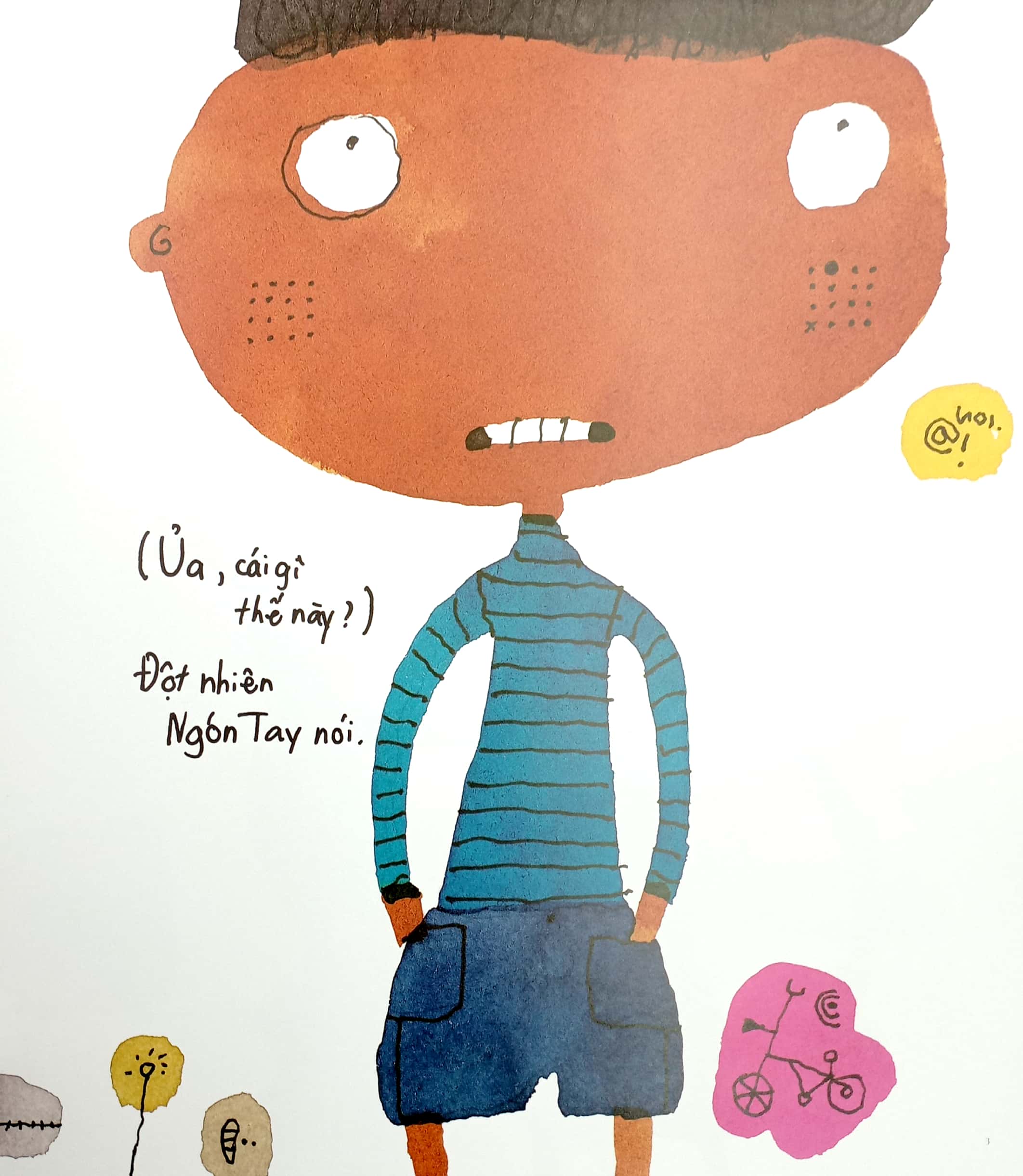 tranh truyện ehon nhật bản - những người bạn trên cơ thể (tái bản 2023)